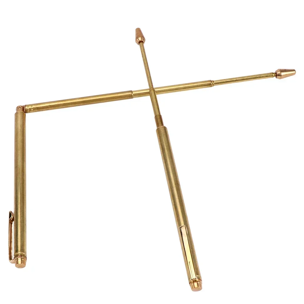99.9% Pure Copper Dowsing Sticks Metal Detector Rod Copper Probe For Water Gold Finding Treasure Hunting Divination Tools 6