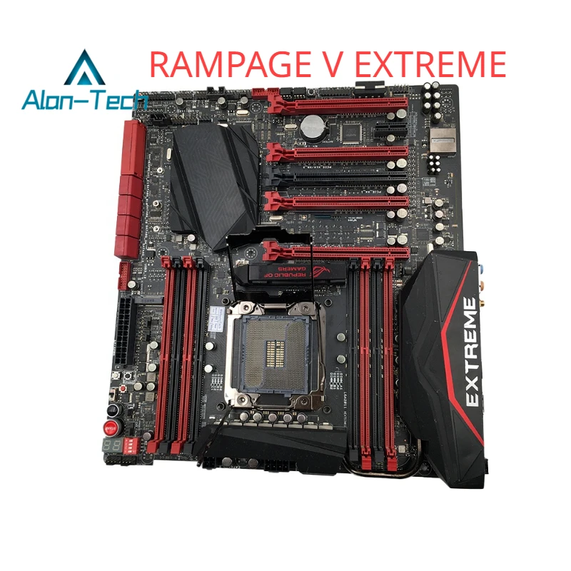 

For ASUS RAMPAGE V EXTREME Desktop Motherboard Socket 2011-v3 Core i7 X99 DDR4 PCI-E 3.0 High Quality Fully Tested Fast Ship