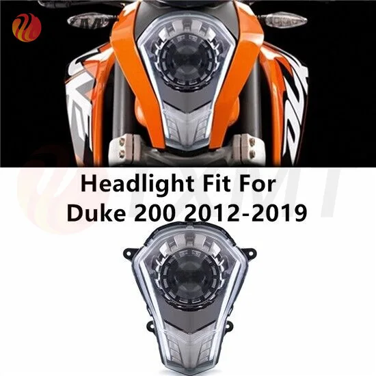 

Применимо к KTM Duke 200 2012-2019 мотоциклетная фара головного света в сборе светодиодный
