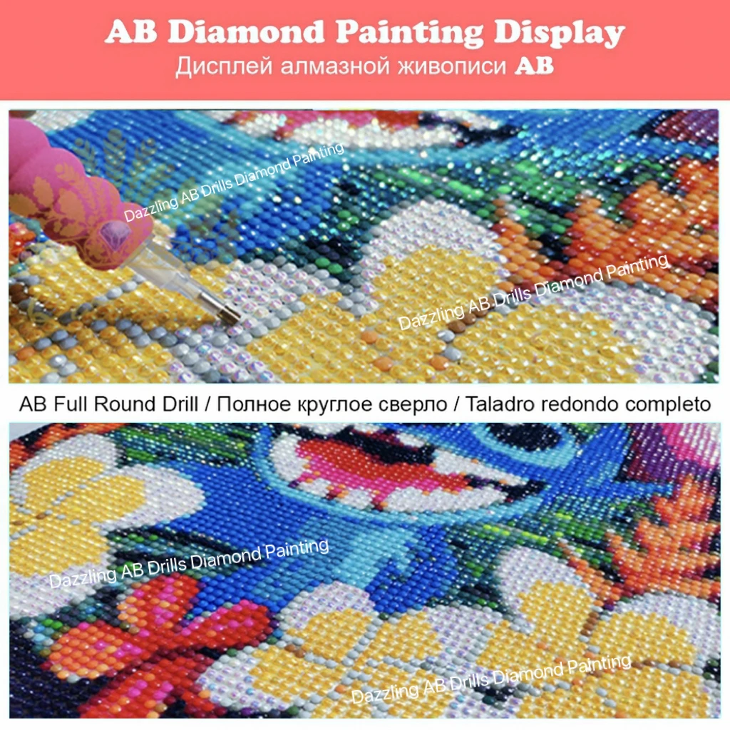 Punto de Cruz Diamante - Diamond Painting Kit personalizado