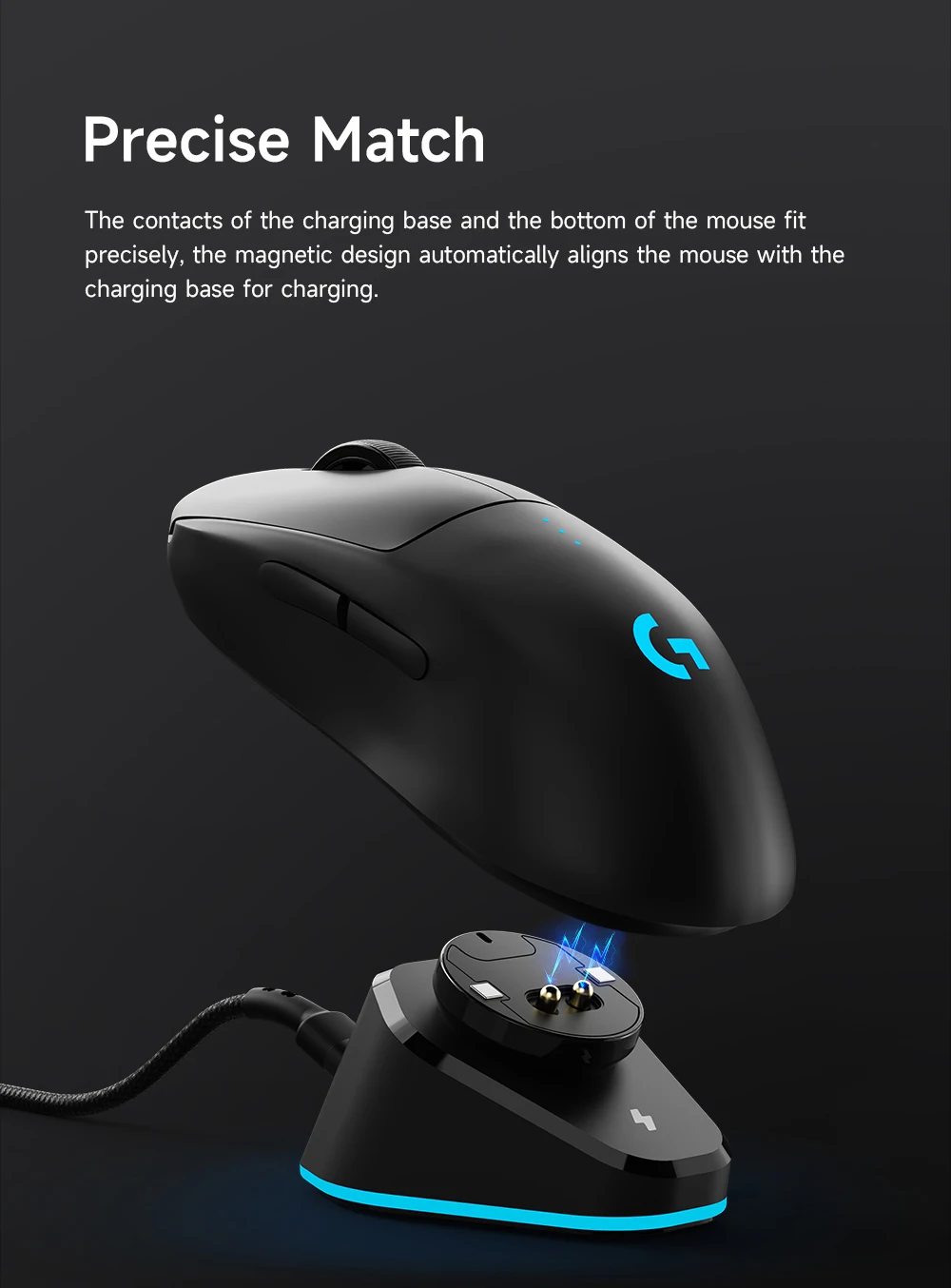 【RGB】RGB Version with RGB Light when you charging.