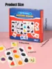 Find The Shadow Matched Images, Wooden Shape Matching Game, Montessori Preschool Educational Learning Toys for Children 2