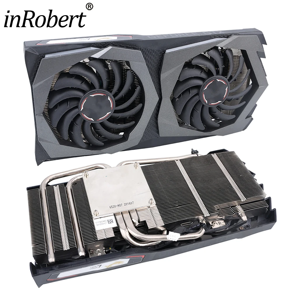 Heatsink Replacement For MSI GeForce GTX1660 1660 Super 1660Ti GAMING X Graphics Video Card Cooling fan with case