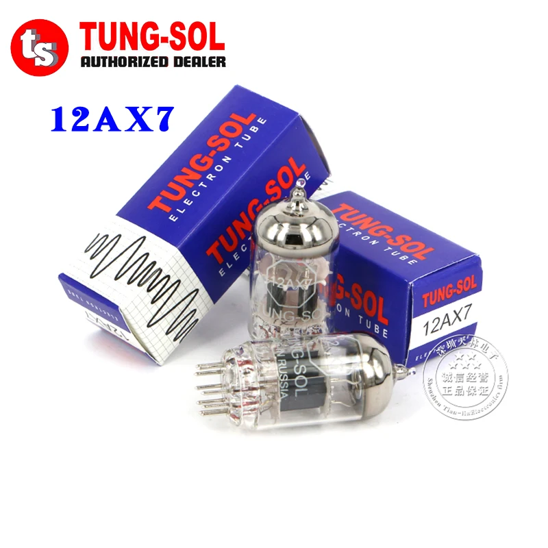 TUNG-SOL 12AX7 12AU7 Vacuum Tube Replacement ECC83/6189/ECC82 Tube Original Factory Precision Matching For Tube Audio Amplifier 2