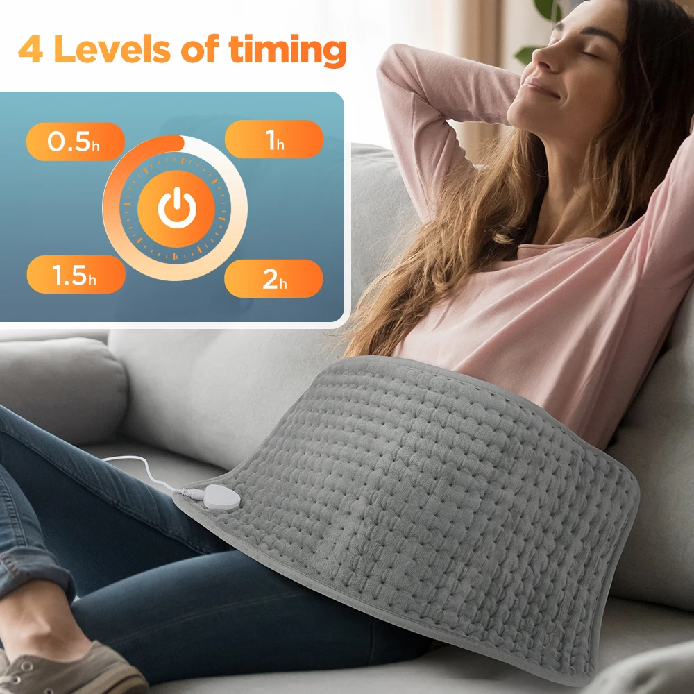 Electric Heating Pad Foot Hand Abdomen Winter Warmer Heated Blanket 10 Gears Physiotherapy Thermal Blankets Cushion For Bed Sofa 3