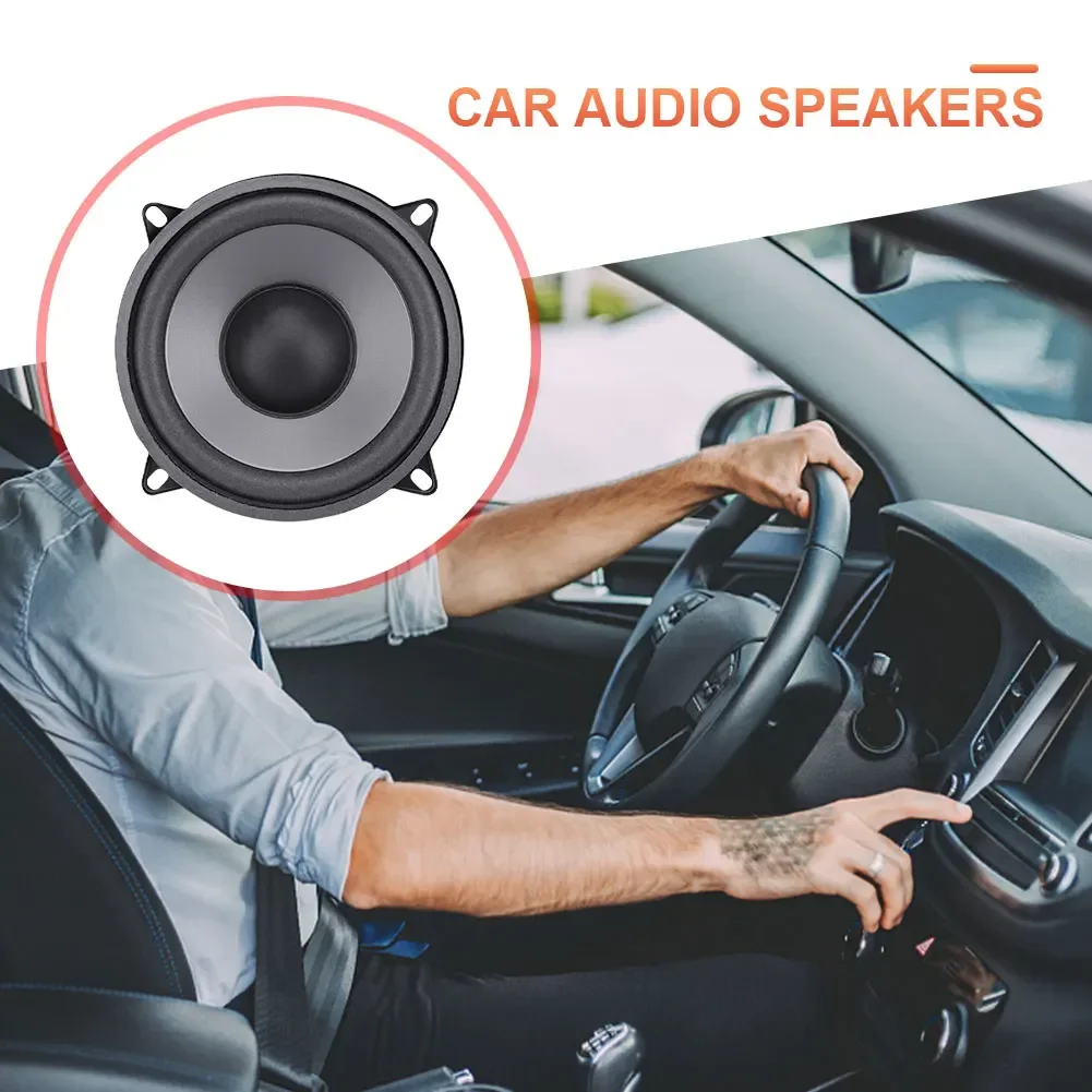 Car Speakers 4/5/6 Inch 400-600W 2-Way Vehicle Door Audio Music Stereo Subwoofer Full Range Frequency Automotive Speakers