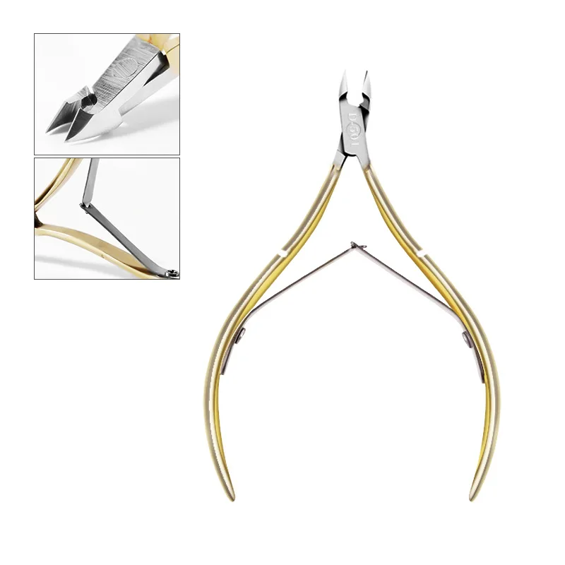 

Sdotter 6mm Blade Fingernail Toenail Cuticle Nipper Trimming Stainless Steel Nail Clipper Cutter Cuticle Scissors Plier Manicure