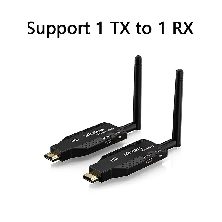 고화질 HDMI 무선 익스텐더 스크린 프로젝션 장치, 무선 리시버 송신기 네트워킹 도구, 4k, 50 m
