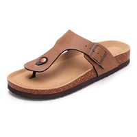 Kidmi Cloud Womens Sandals Cork Footbed Slides Nonslip Beach Essential Summer Sandals Vacation Pool Sandals Memory Foam Slides - Image 4