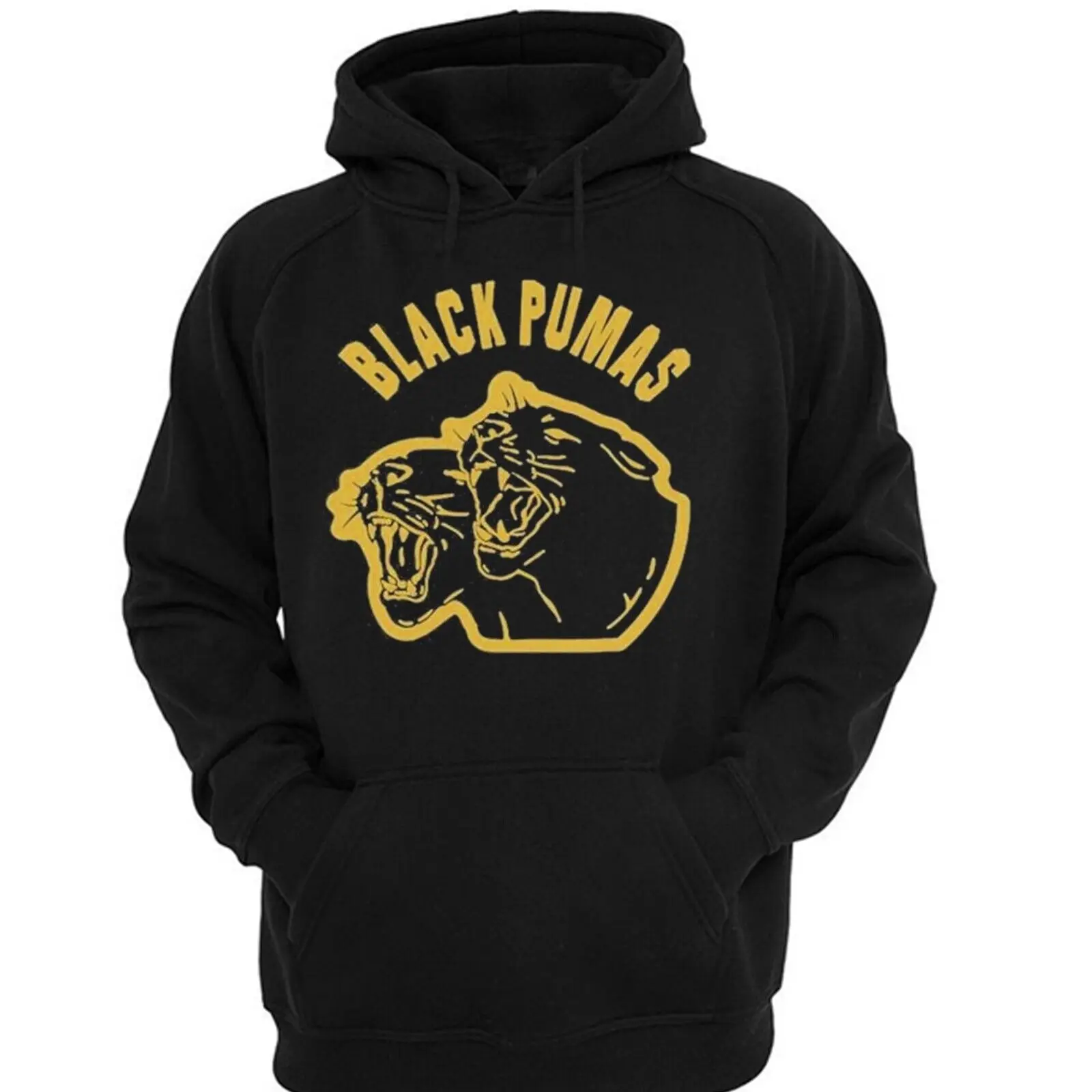 Hot Black Pumas Hoodie Poster Regalo Per I Fan Men S-5Xl Tee B453 Maniche Lunghe