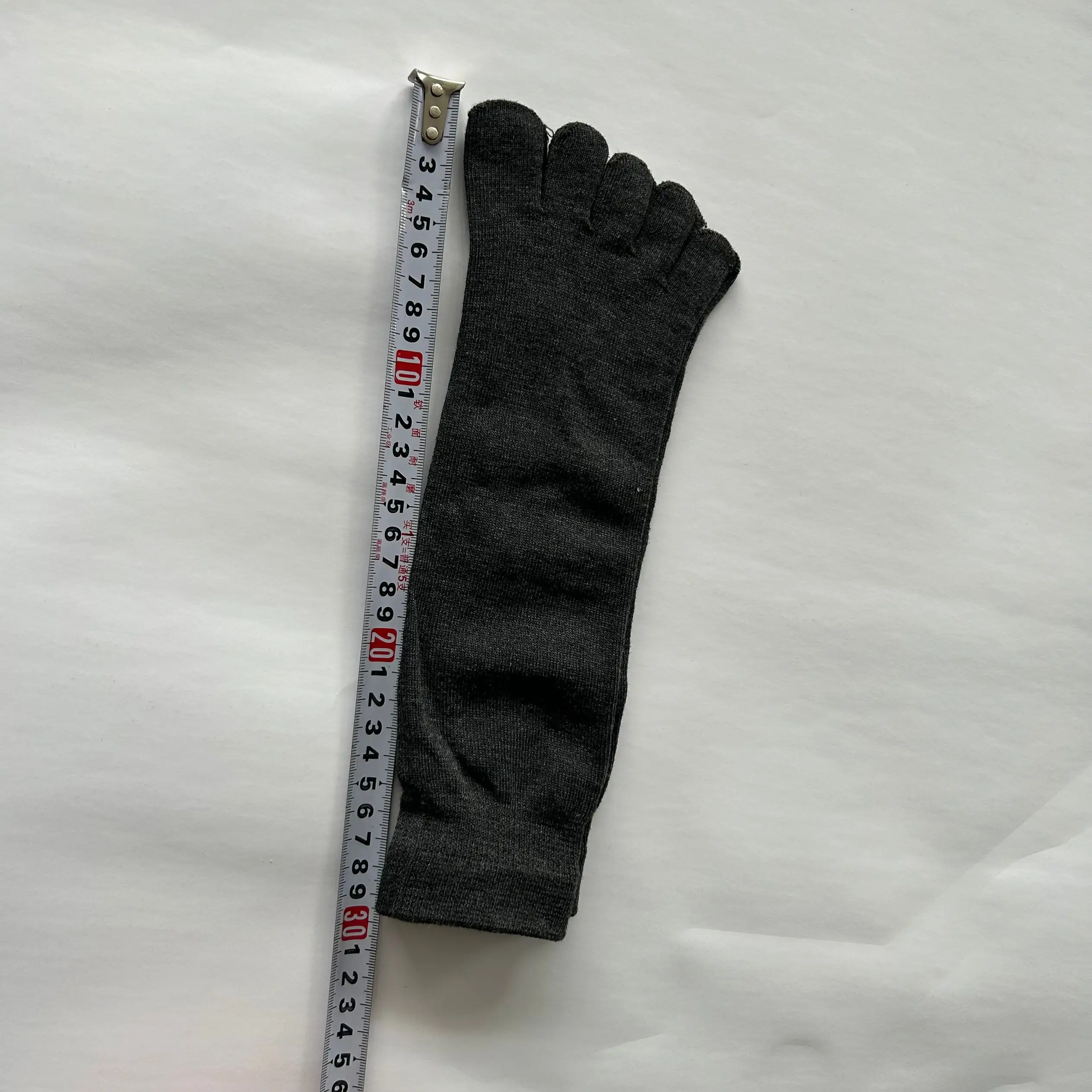 5 Pairs Men Solid Color Five Finger Socks Cotton Odor Resistant Breathable Split Toe Socks