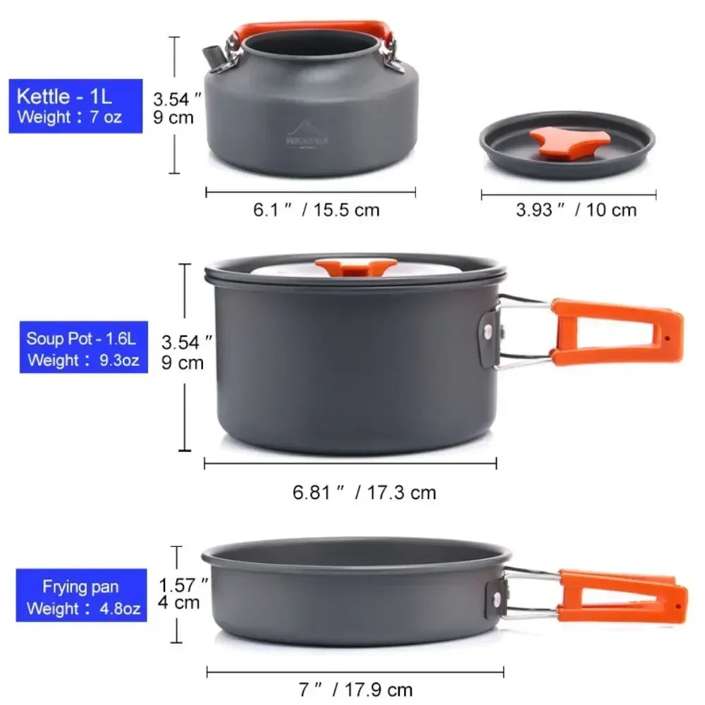 Camping Cookware Set 4