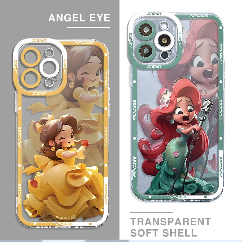 Cover Custodia Per Telefono Per Samsung Galaxy S21 S20Fe S23 Ultra S22 Plus S10 Note 20 Ultra 10 Plus Disney Princess Jasmine