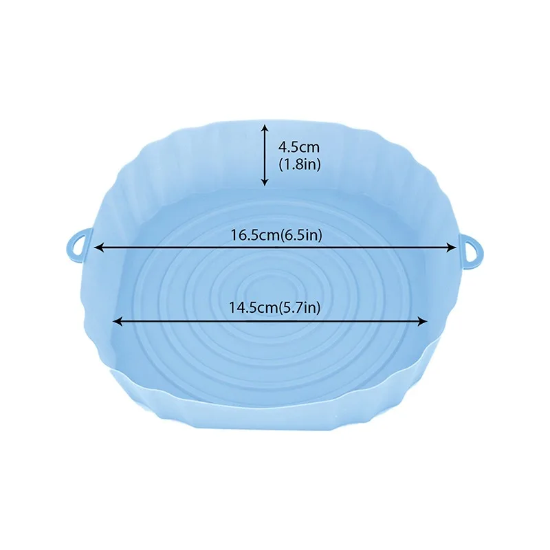 3pcs Airfryer Silicone Basket Mat Tray for Microwave Without Oil Silicone Baking for 4-4.5L Kitchen Accessories,air fryer liners,silicone baking mat,air fryer accessories,air fryer baking tray,air fryer silicone tray,air fryer mold,baking pan,baking pan tray,air fryer basket,baking cooling rack