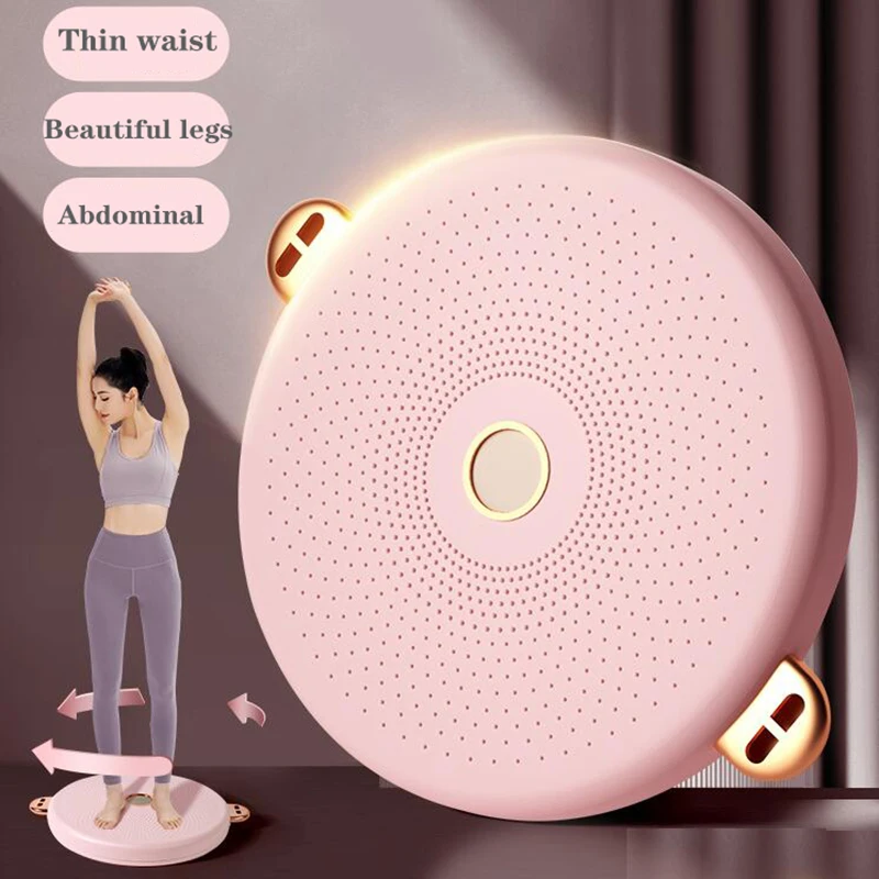 

Twister Board Exercise Waist Twisting Disc with Pull Rope Fitness Twisting Waist Exercise Thin Waist for Home Gym Workout