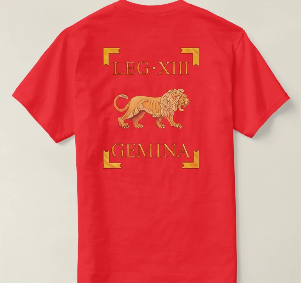 aunt and niece matching outfits Creative Design Roman Empire The 13th Legion Gemina Vexillum T-Shirt. Summer Cotton Short Sleeve O-Neck Mens T Shirt New S-3XL couples clothing sets Family Matching Outfits