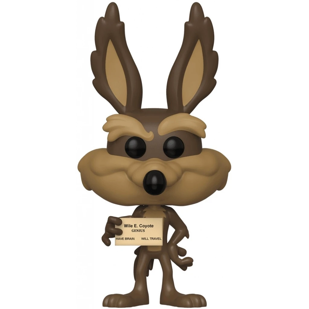 thumbnail image 1 of ¡Novedad de 2024! Figuras de acción de vinilo FUNKO POP! Looney Tunes! Wile E. Coyote n.° 734 Wile E. Coyote Genius Have Brain Will Traveler, 1 of 4