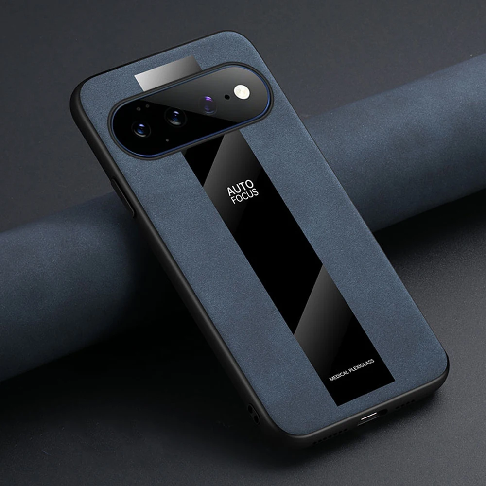 Luxury Sheepskin PU Leather Business Matte Shockproof Phone Case