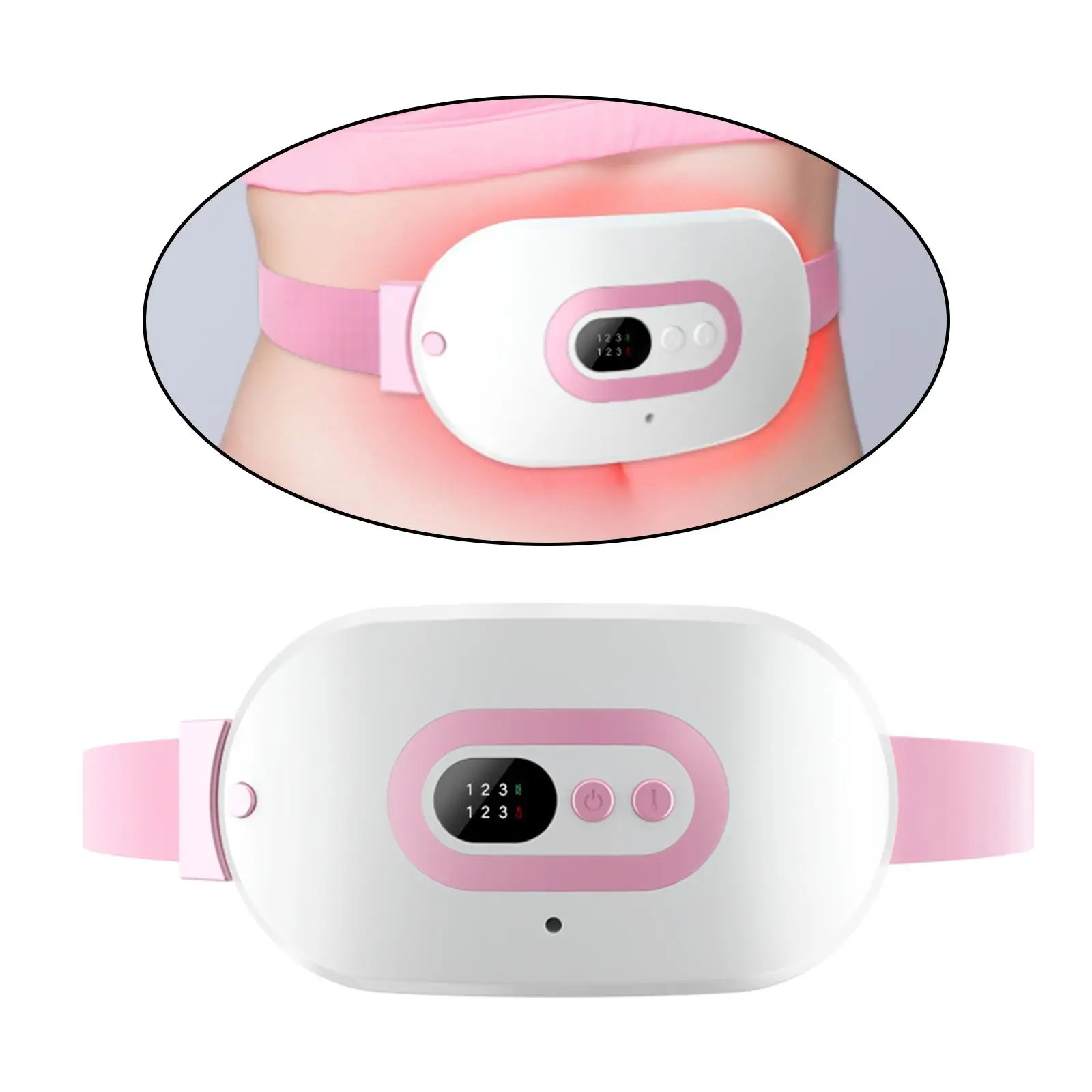 

Electric Vibration Belt Vibration Massage for Stomach Cramps