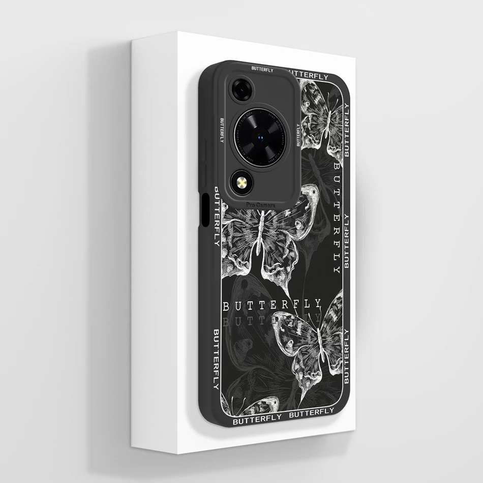 Cute Design Phone Case with Camera Protector, Soft Liquid Silicone Protective Bumper