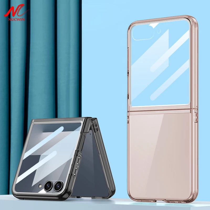 Transparent 360 Glass Case with Built-in Screen Protector