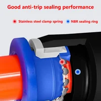 Plastic Pneumatic Connector Pipe Fitting Quick Push For Air Water Connecting PY PW 4 6mm 8mm 10mm 12mm Y Shape Hose Fittings 4