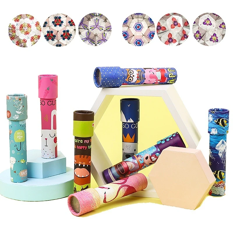 RotatingKaleidoscopeToyKaleidoscopesRotationAdjustableFancy