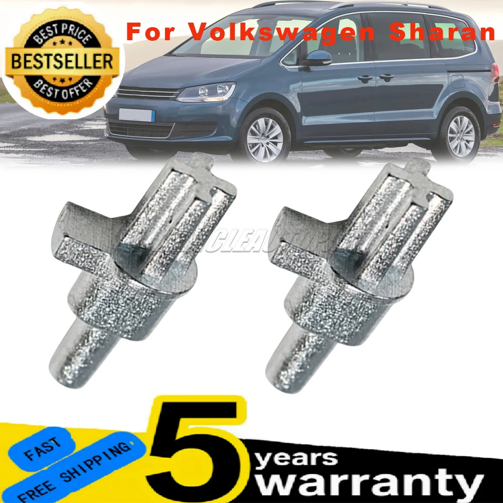 7N0819810E Für VW Sharan Mk2 7N1 Neu 1/2 Stk. AC-Heizsystem Wellen- & Ventil-Kits Silber Heck-Warmluftgebläsewellen Autozubehör