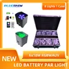 1~24pcs Wireless Battery Powered Par Light Flightcase Bag 6x18W RGBWAUV 6IN1 Remote Portable Par LED Stage Effect Light 1