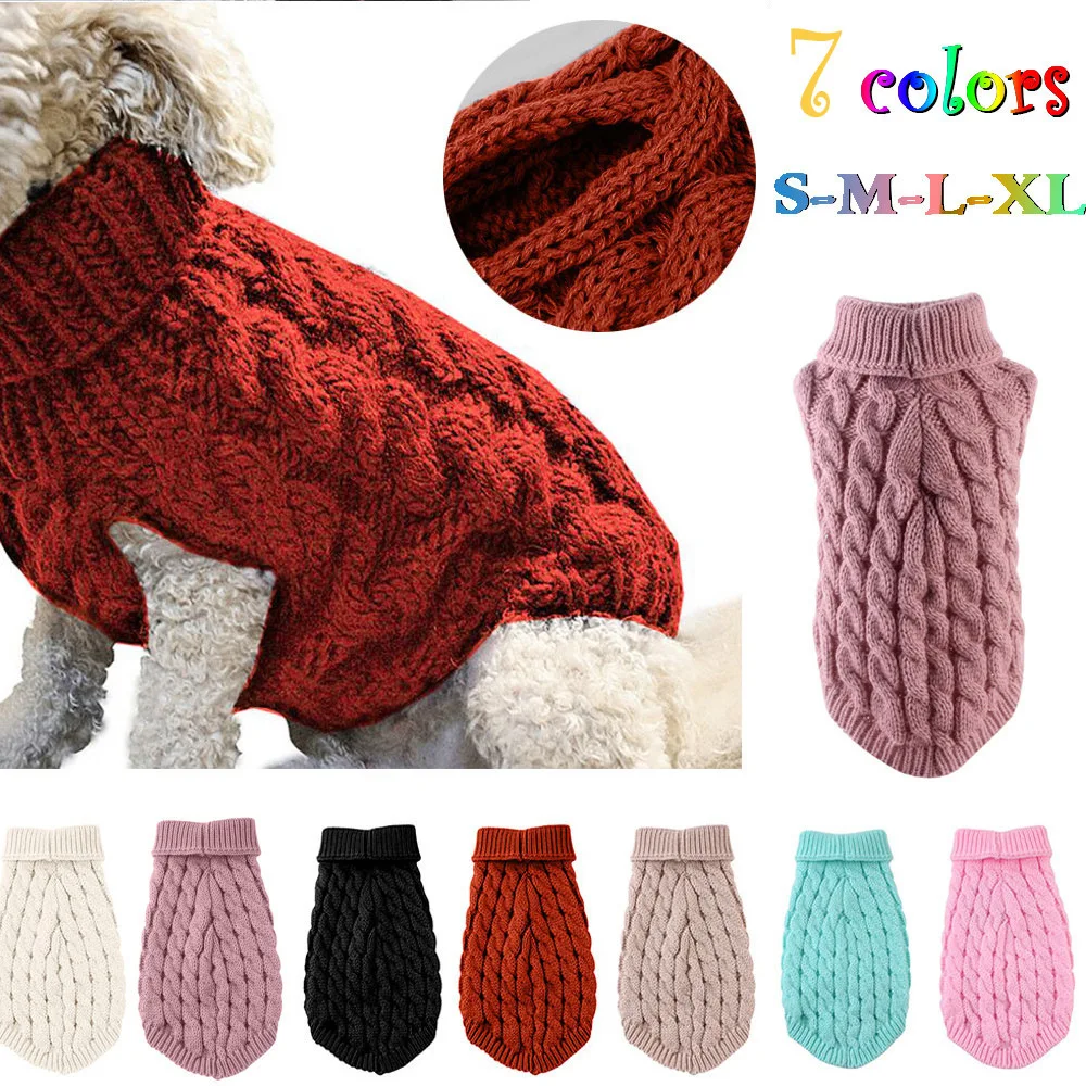 Warm Knit Pet Sweater 1