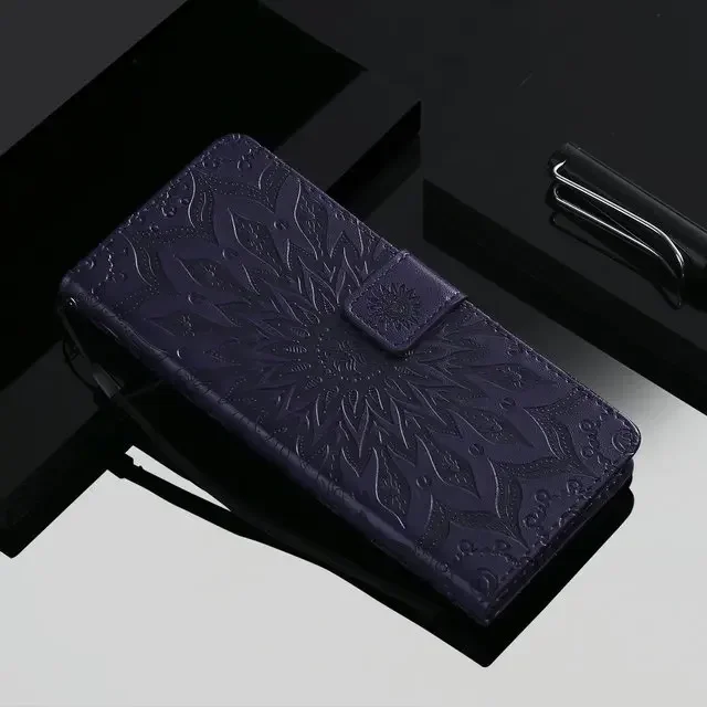 Luxury Leather Flip Wallet Phone Case Cover - Premium Edition
