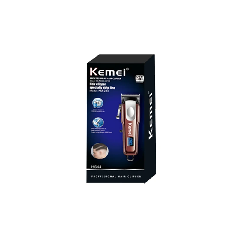 Kemei new km-233  hair trimmer for men  hair clippers men  maquina de cortar cabello  beard trimmer  hair trimmer for men 5