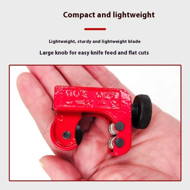 Multipurpose Mini Handheld Stainless Steel Tube Cutter with Ergonomic ...