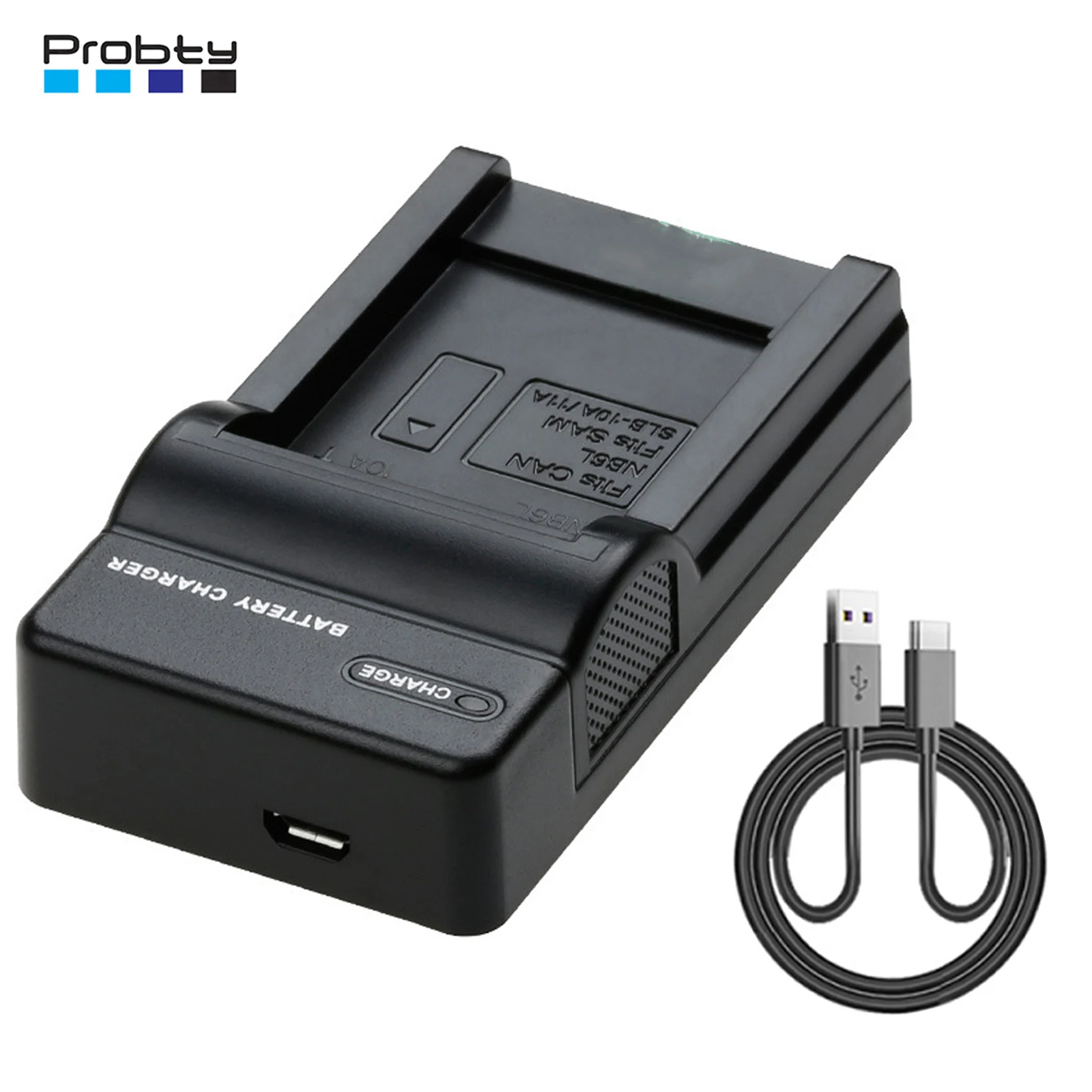 Compact USB-C Battery Charger