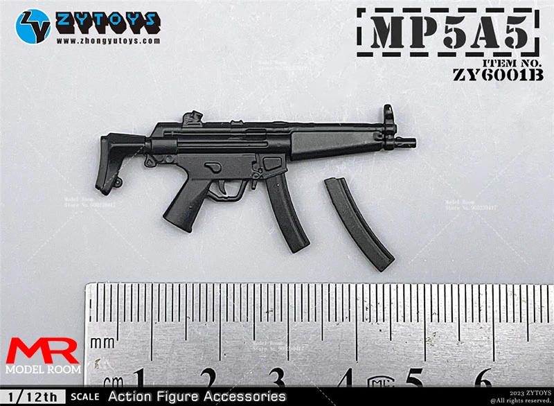 ZYTOYS ZY6001 ZY6002 ZY6003 ZY6008 1/12 Skala MP5 M4 AK47 P90 M1887 Soldat Gun Modell Szene Requisiten Fit 6'' Action Figur Körper – Detail 29