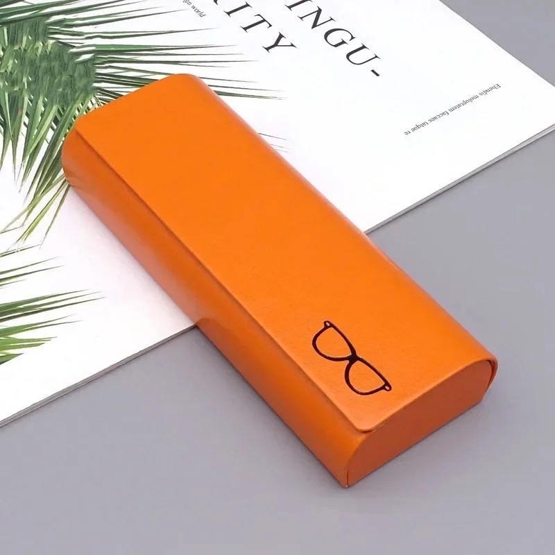 Elegant Leather Eyeglasses Case – Crush-Resistant, Stylish, High-Capacity Storage