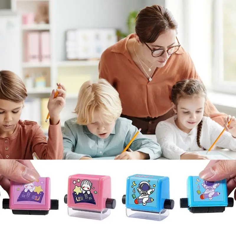 

Addition And Subtraction Seal Reusable Math Teaching Seal Roller Stamp Cultivate Logical Thinking For Kids Home School Supplies