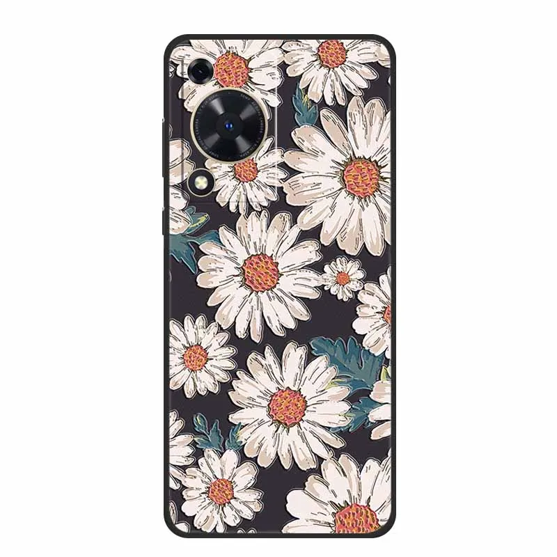 Embossed 3D Shockproof Silicone Phone Case - Soft Protective Cover