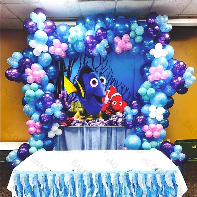 1set Disney Finding Nemo Dory Clownfish Marine Animals Theme Birthday Party  Decoration Latex Round Balloon Set Baby Shower - AliExpress