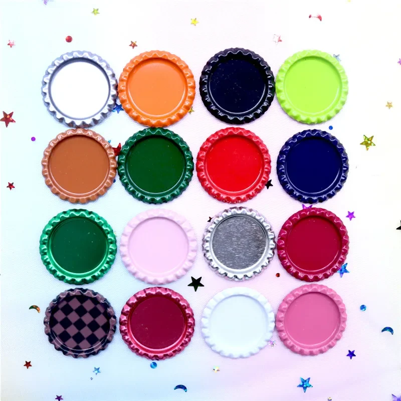 Craft supplies for DIY hair bows bottle caps 200pcs/lot