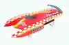 E22 Fiber 70KM/H Glass Red Electric High Speed Racing RTR RC Boat W/ Motor Servo ESC Battery Toucan for Boy Gifts THZH0022-SMT8 2