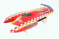 E22 Fiber 70KM/H Glass Red Electric High Speed Racing RTR RC Boat W/ Motor Servo ESC Battery Toucan for Boy Gifts THZH0022-SMT8 2