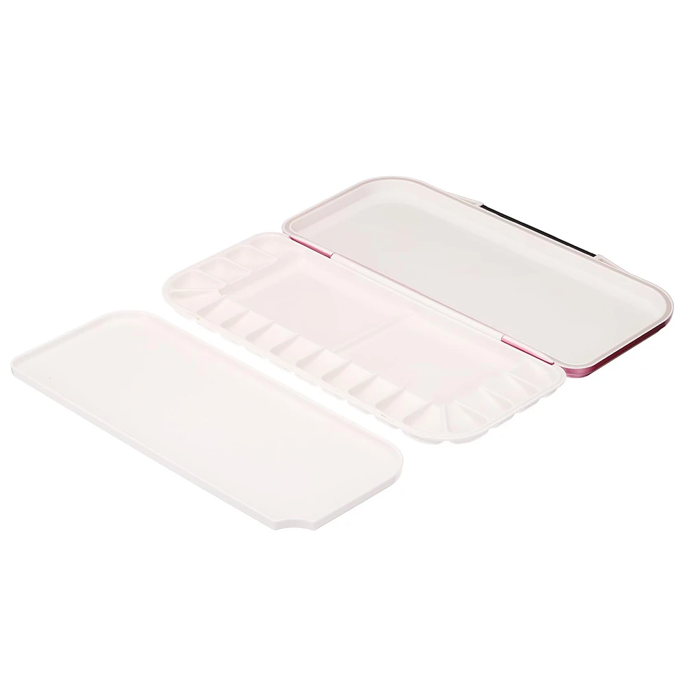 18 Wells Paint Storage Box, Airtight Folding Detachable with 3 Extra Area Painting Palette for Watercolor Gouache Acrylic Oil 3