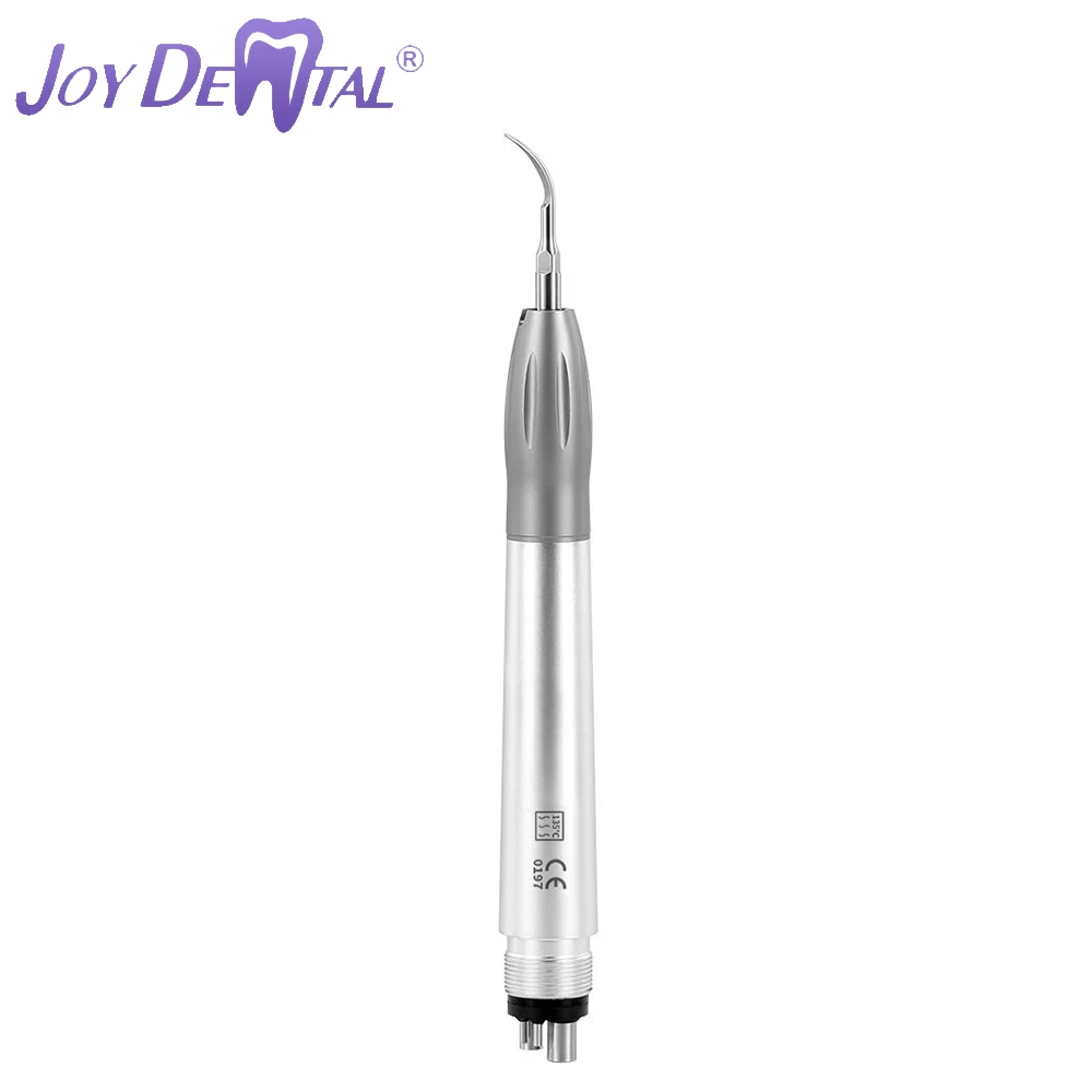 

JOY DENTAL Air Scaler Handpiece Super Sonic Scaling Technology High Frequency Pneumatic Scaler Autoclavable 135℃ 2 Type Optional
