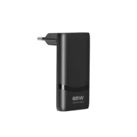 65W GaN 2-port Flat USB-C Wall Charger With USB C Fast Charging Ultra-thin Foldable Plug Suitable For iPhone Xiaomi Samsung - Image 2