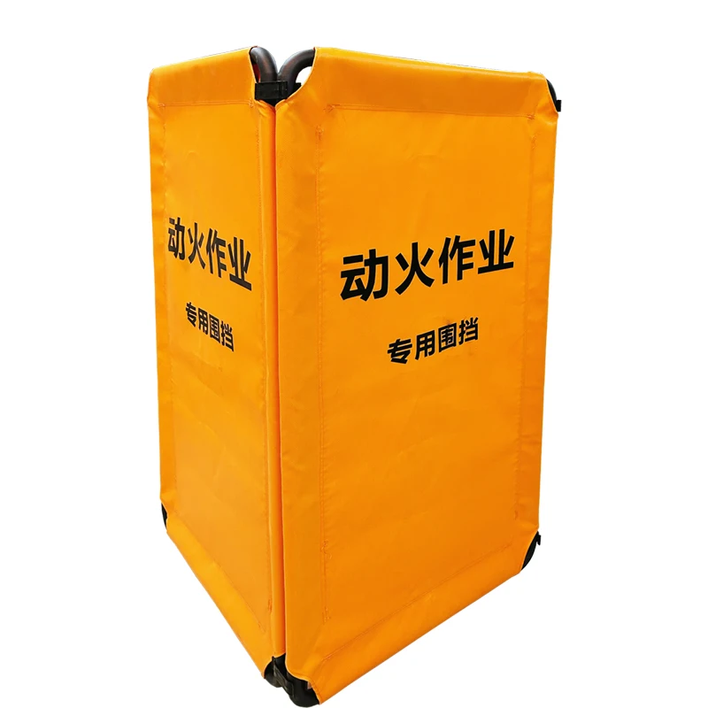 Welding Screen with Flame Retardant Properties, Portable Welding Protection Barrier
