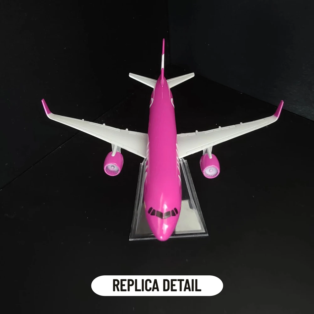 1:400 스케일 금속 항공 복제 비바 항공 항공기 모델 다이 캐스트 비행기 소년을위한 미니어처 크리스마스 어린이 방 장식 선물 장난감