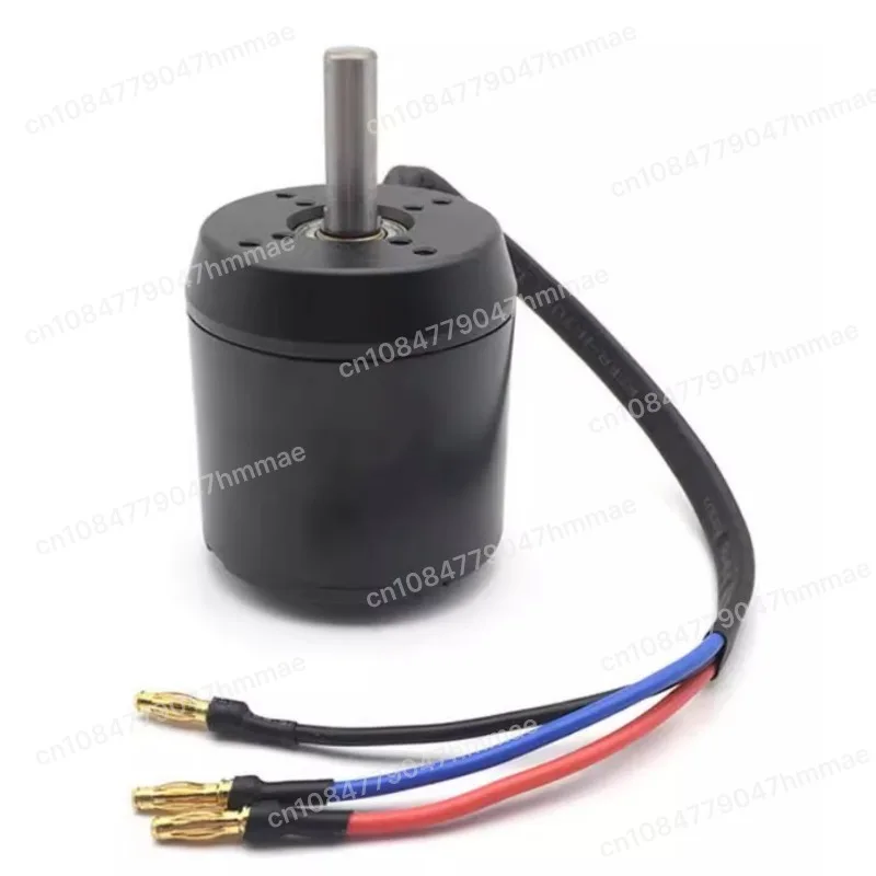 Détail du dissipateur thermique du Moteur Brushless 6374 120KV 170KV 190KV pour trottinette électrique.