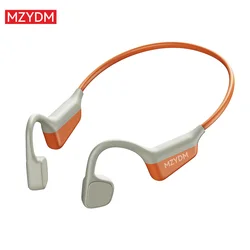 Premium Bone Conduction Waterproof Sport Earphones with Neckband Design (Orange)