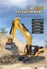 Huina Alloy Truck 1/40 Excavator Diecast Digger Car Construction Engineering Vehicle Model Loader Tractor Toy Kid Christmas Gift 4